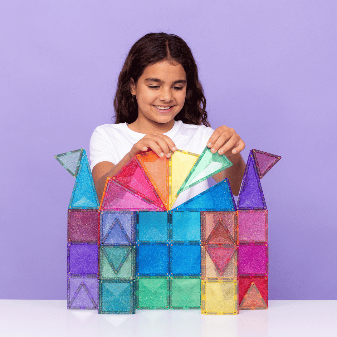 Connetix Tiles Glitter Castle Pack 48 pc