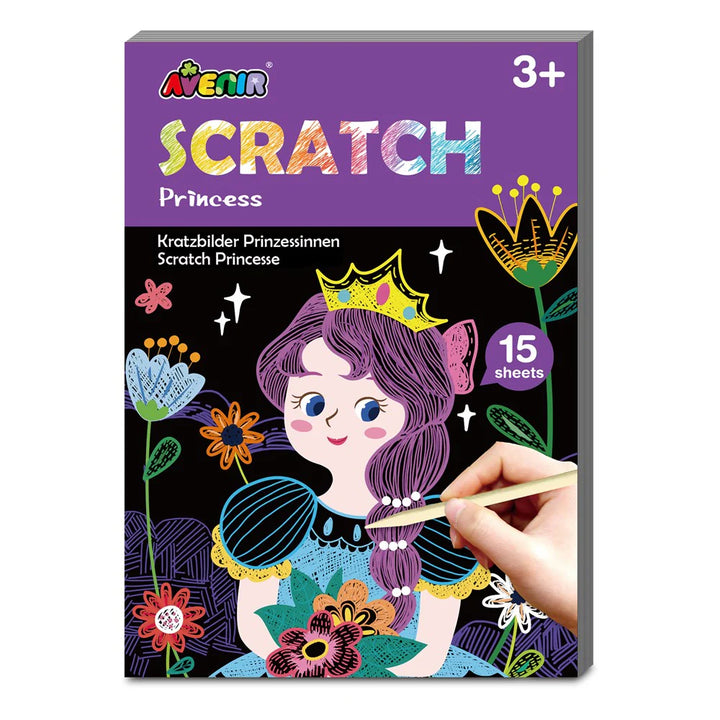 Avenir Mini Scratch Book - Princess