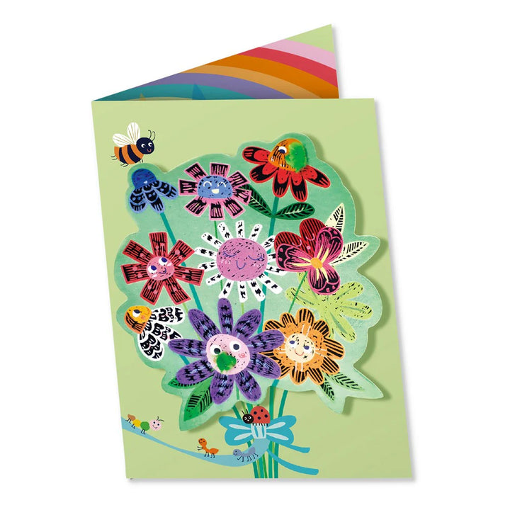 Avenir Scratch Greeting Cards - Flowers