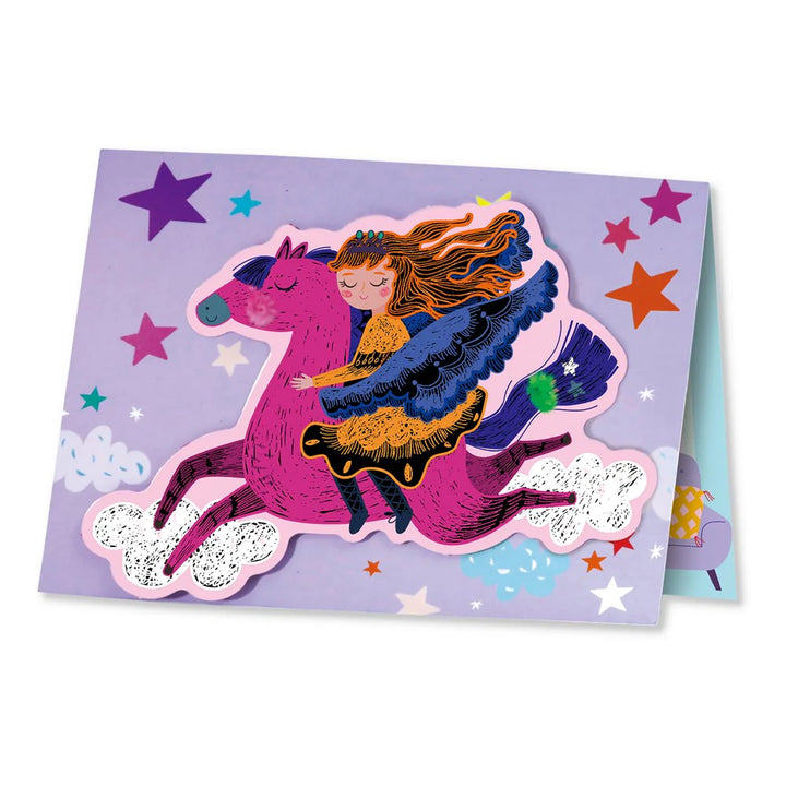 Avenir Scratch Greeting Cards - Princess