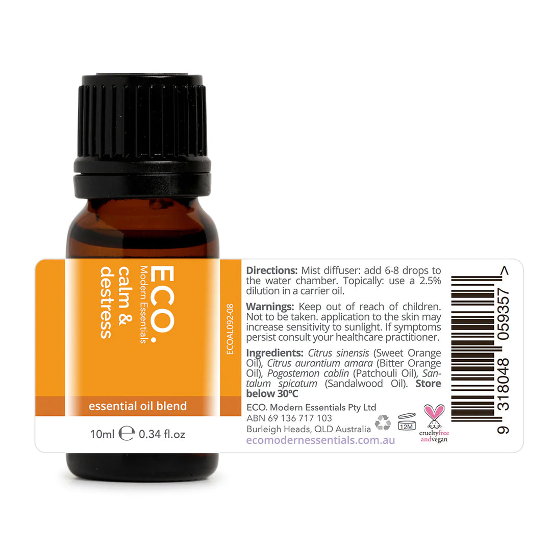 Eco Modern Essentials Calm & Destress Essential Oil Blend