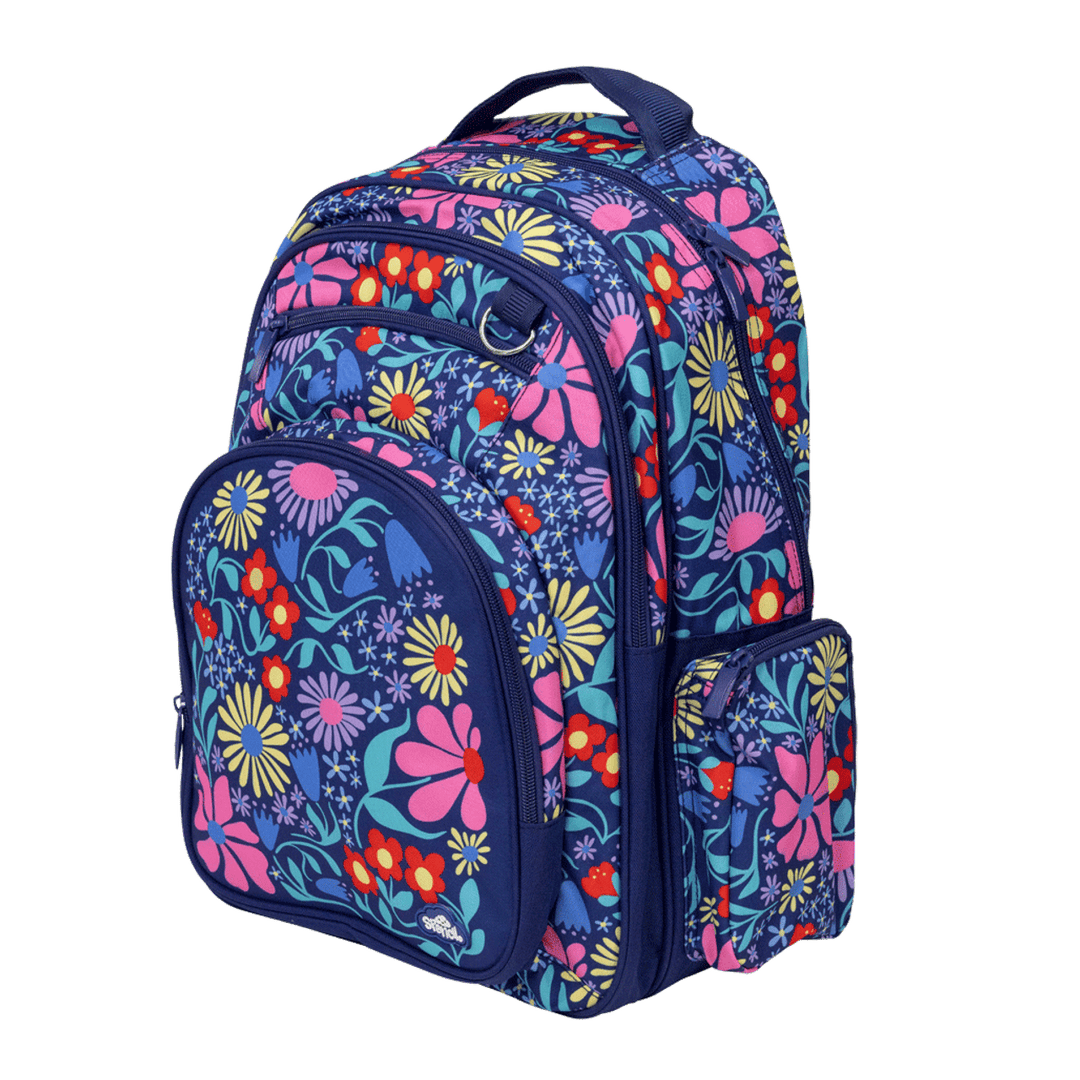 Spencil Big Kids Backpack Flower Fun