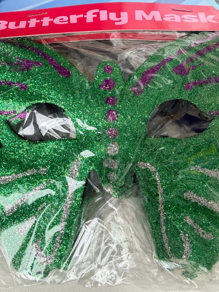 Butterfly Dress Up Mask (Assorted Colours)