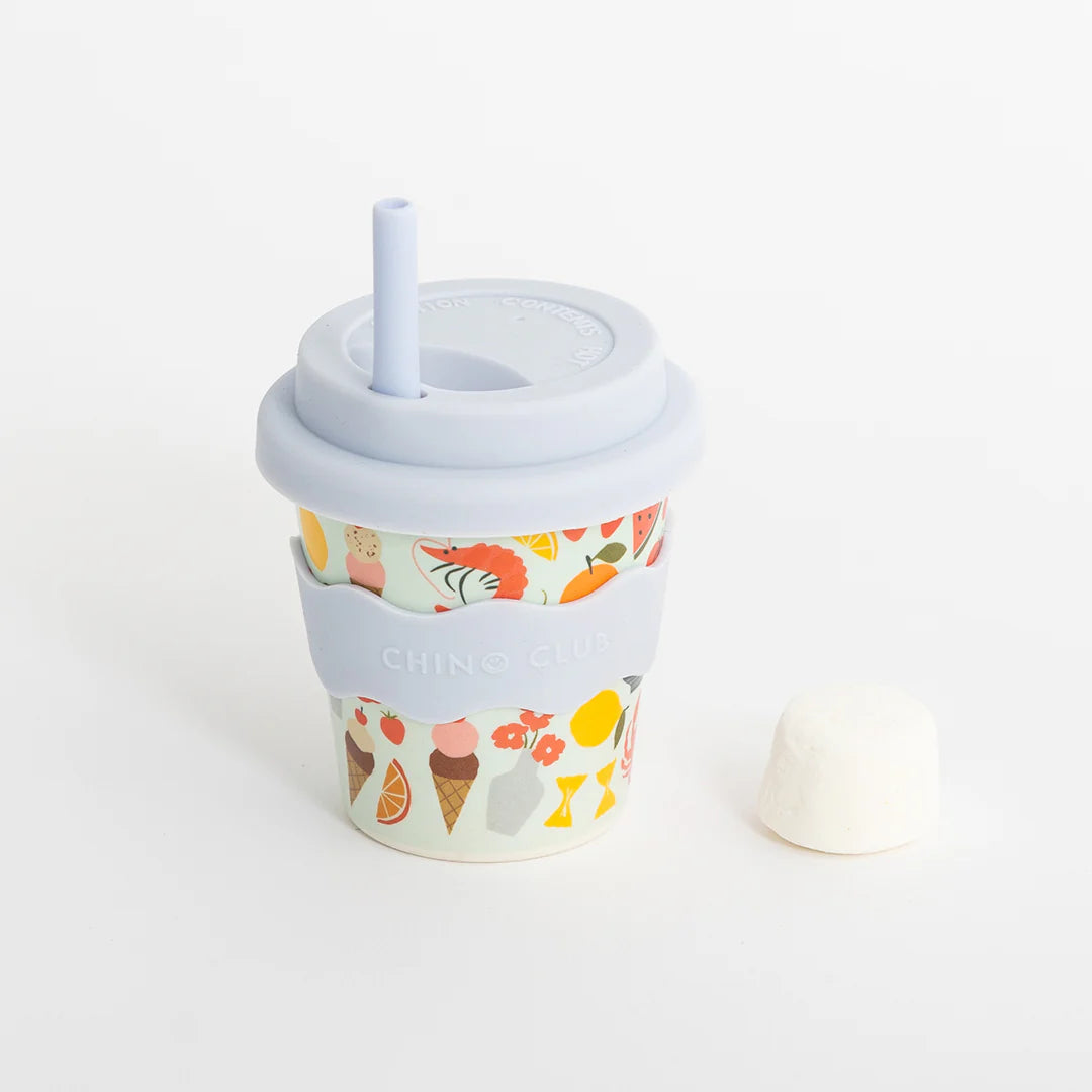 Chino Club Babychino Cup 4 Oz (Straw sold separately)