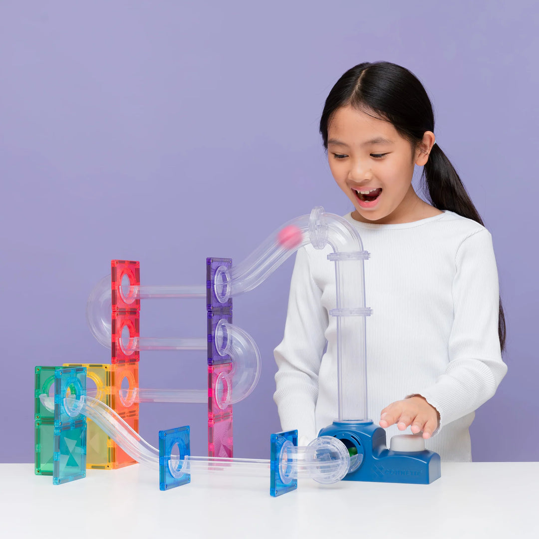 Connetix Tiles Ball Run Launcher Pack 47 Pcs
