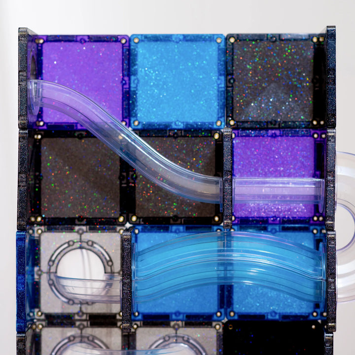 Connetix Tiles Ball Run Galaxy Pack 61 Pcs