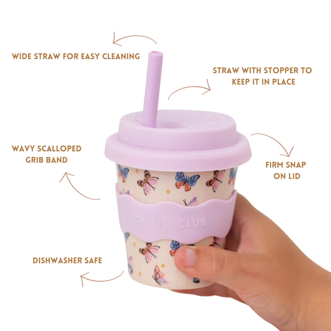 Chino Club Babychino Cup 4 Oz (Straw sold separately)