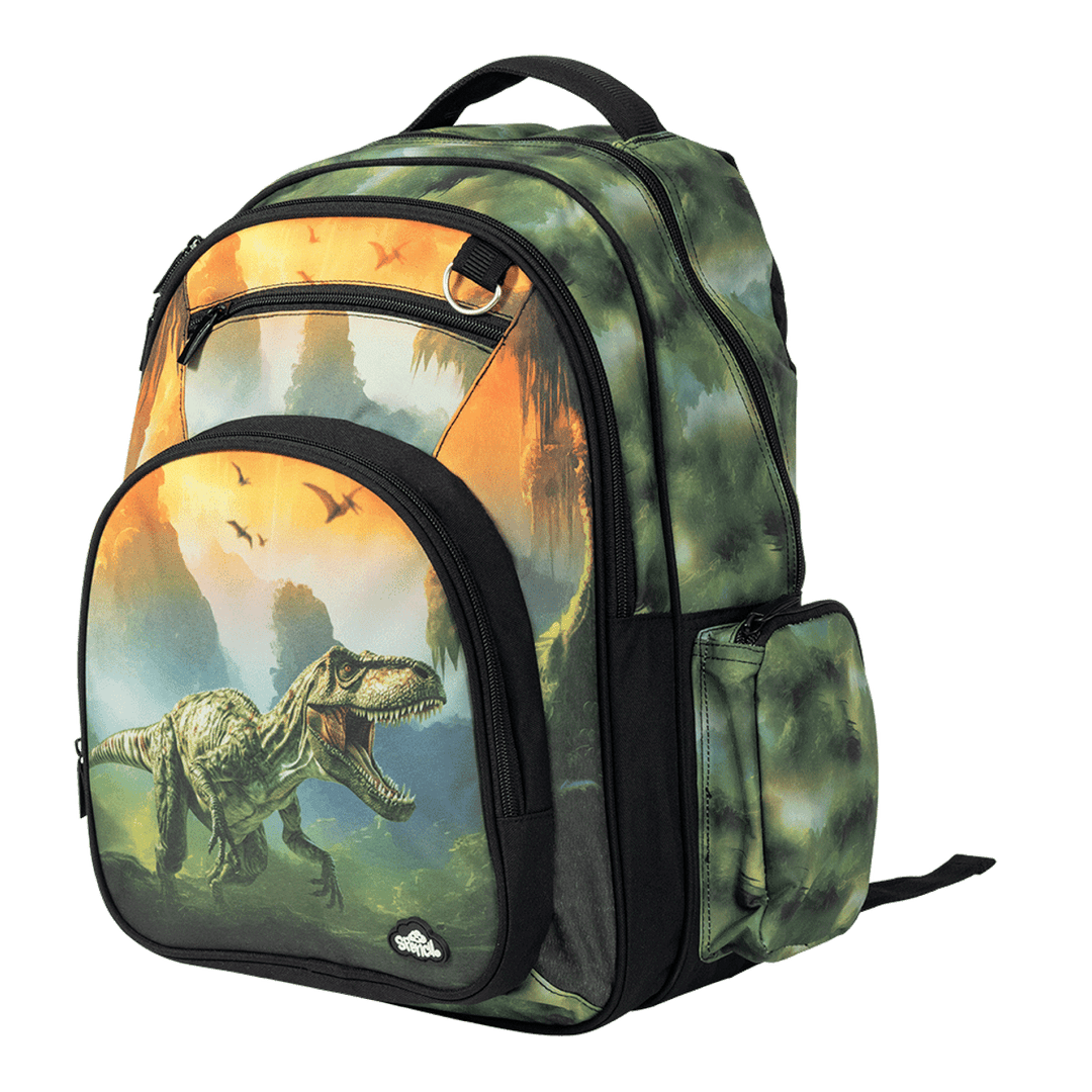 Spencil Big Kids Backpack Jurassic Kingdom