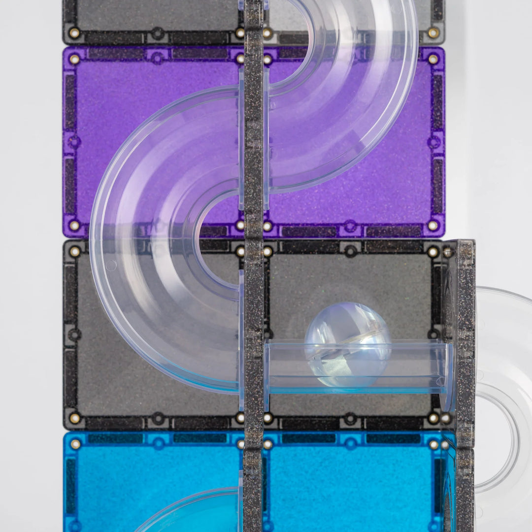 Connetix Tiles Ball Run Galaxy Pack 61 Pcs