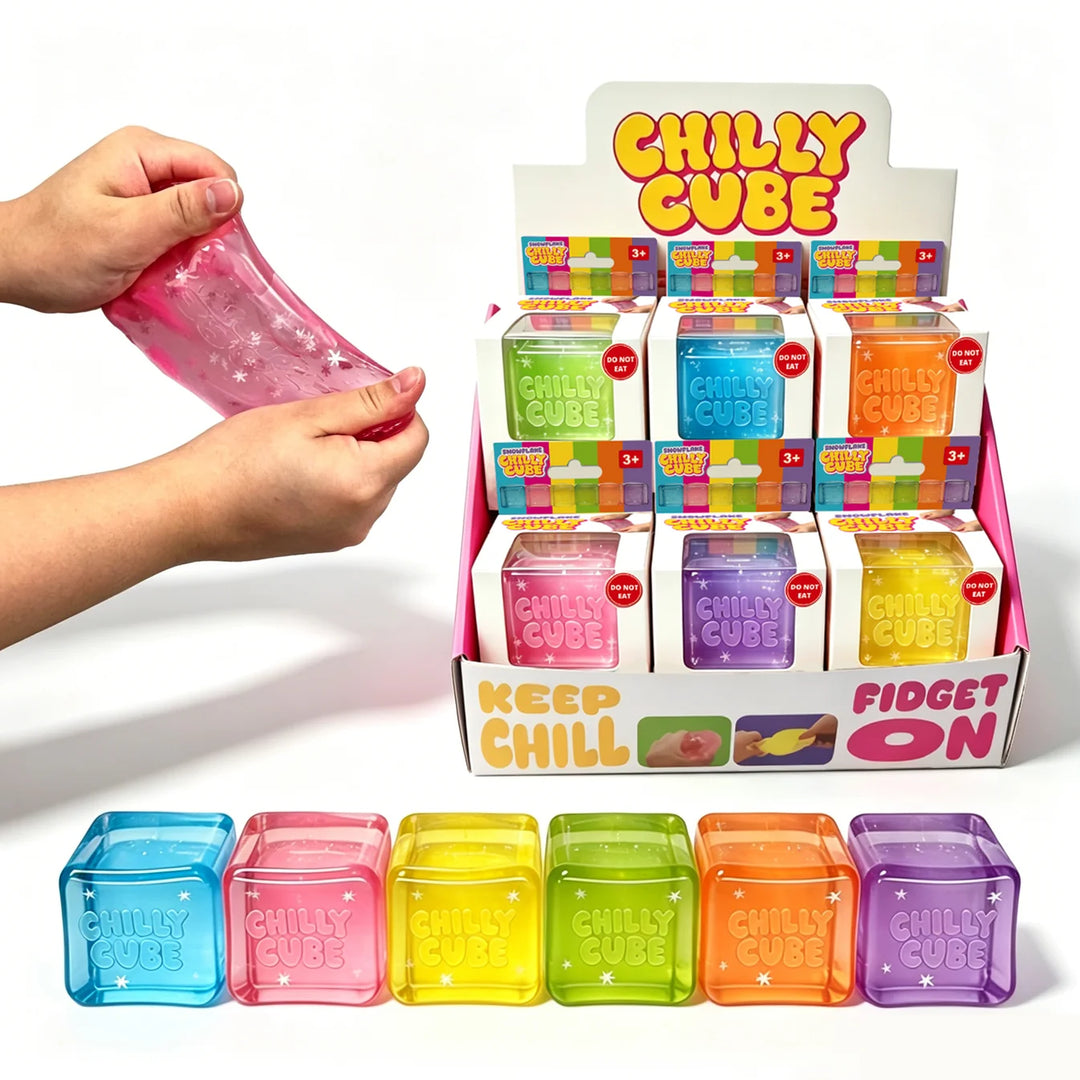 Snowflake Chilly Cube Sensory Fidget Toy