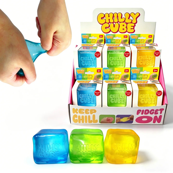 Transparent Chilly Cube Sensory Fidget Toy