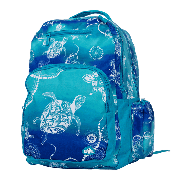 Spencil Big Kids Backpack Turtle of Life