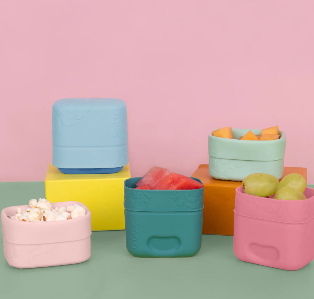 b.box Silicone Snack Cup - Berry