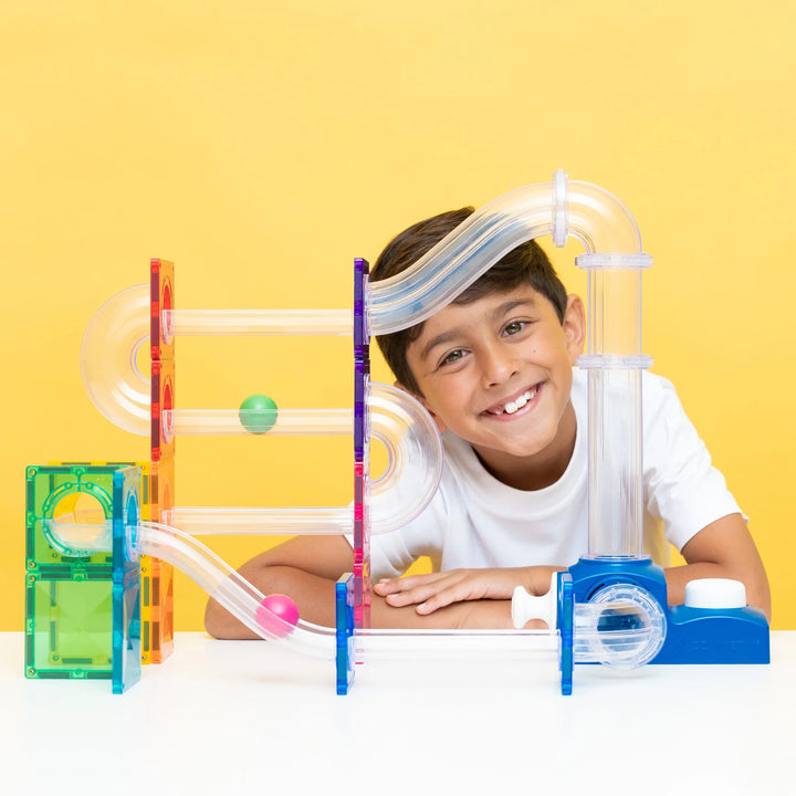 Connetix Tiles Ball Run Launcher Pack 47 Pcs