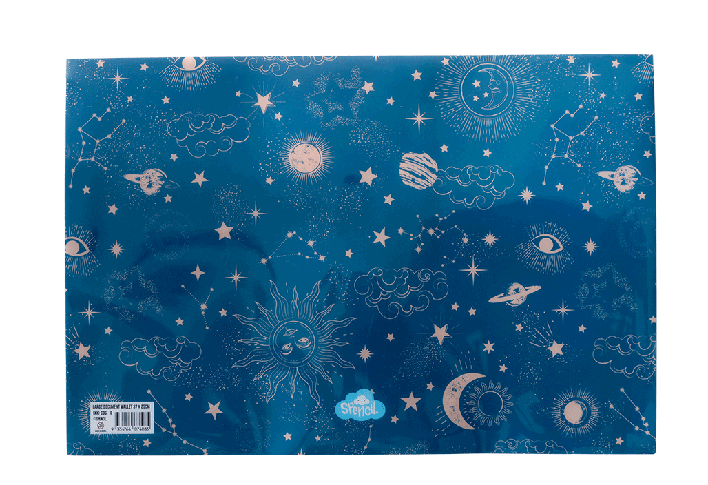 Spencil Document Wallet Cosmic Canter