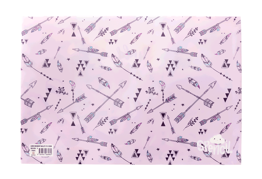 Spencil Document Wallet Dreamcatcher Horse