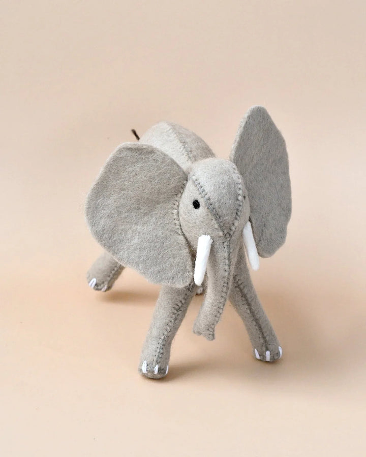 Tara Treasures Felt Safari Elephant Soft Toy