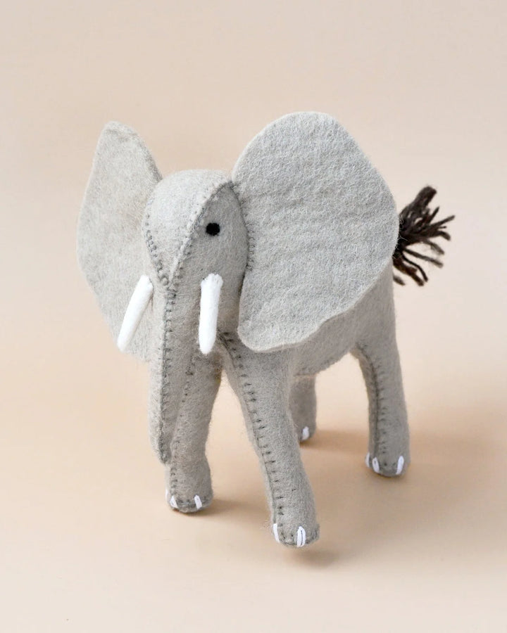 Tara Treasures Felt Safari Elephant Soft Toy