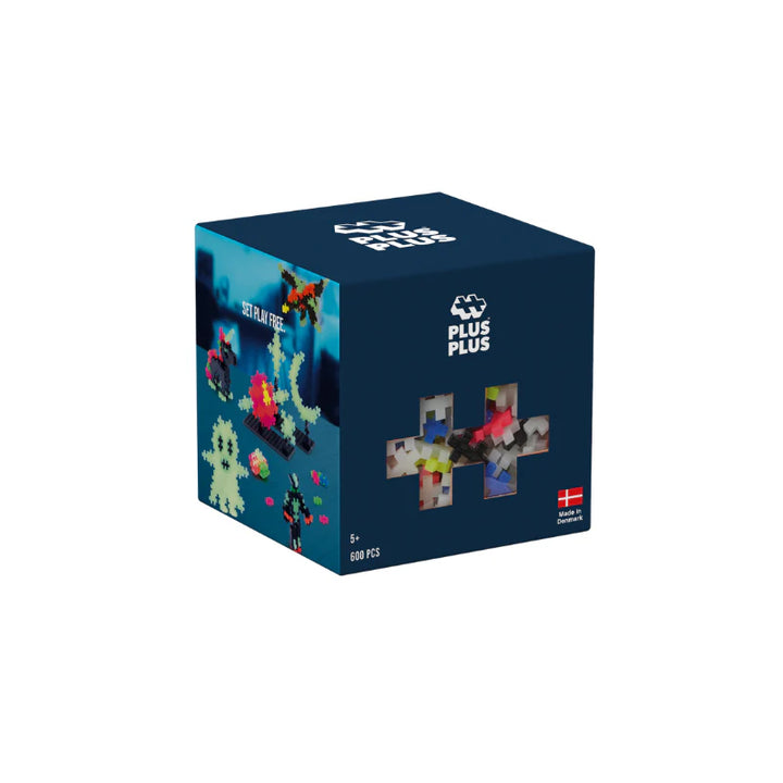 Plus Plus Toys Glow In The Dark Mix 600 Pcs