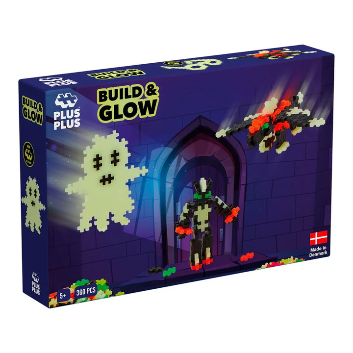 Plus Plus Toys Build and Glow Glow in the Dark 360 Pcs