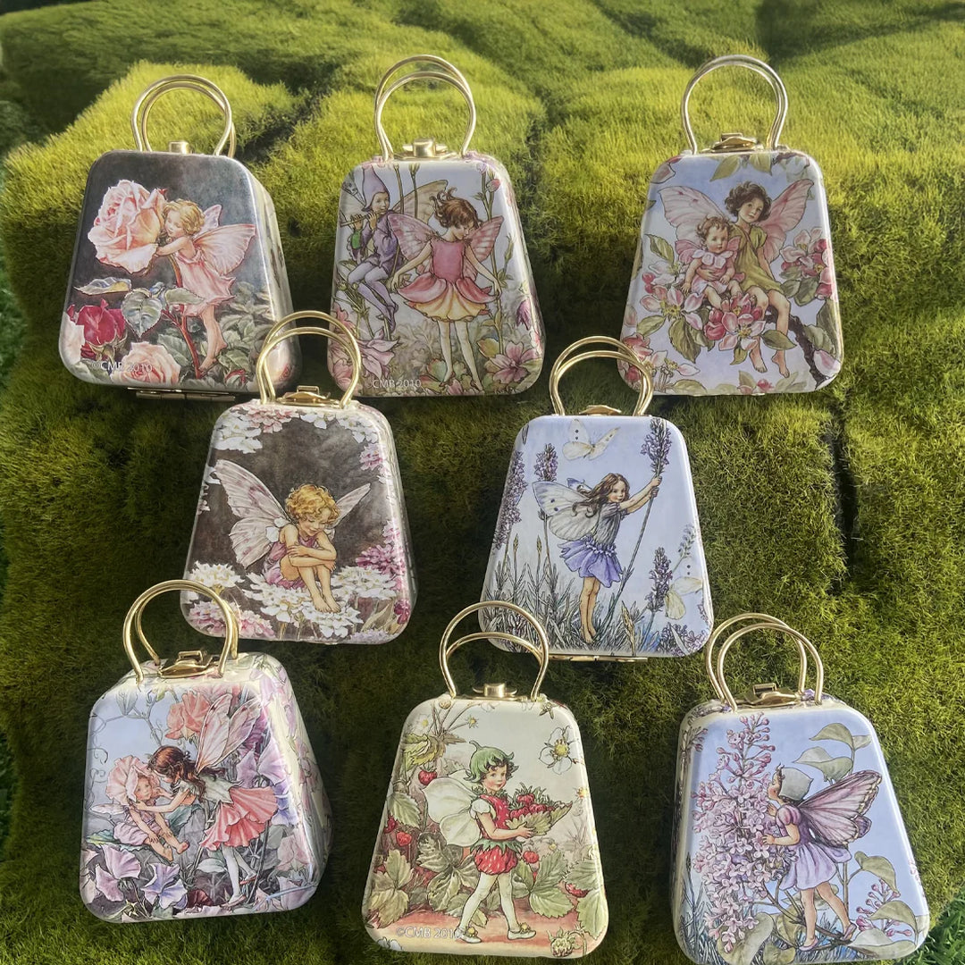 Flower Fairies Mini Handle Basket Tin