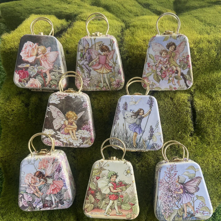 Flower Fairies Mini Handle Basket Tin
