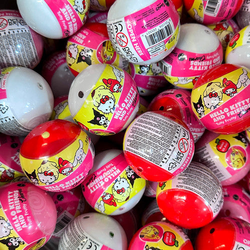 Hello Kitty Tutty Frutty Charms Capsule - Sanrio Surprise Collectible Keychain Toy