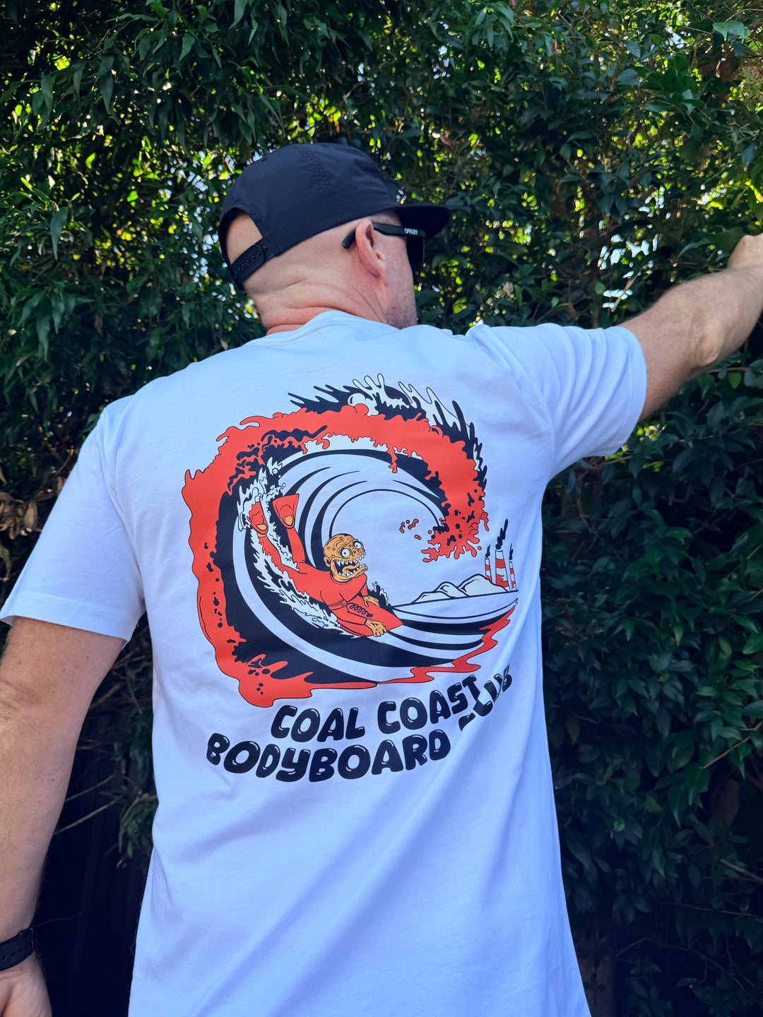 Coal Coast Bodyboard Club Illustration T-Shirt (Limited Edition)