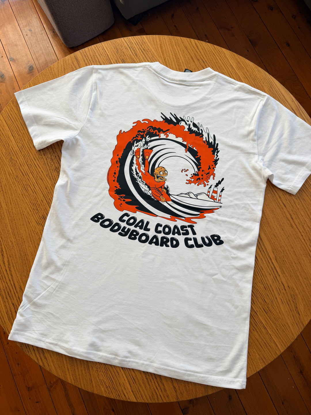 Coal Coast Bodyboard Club Illustration T-Shirt (Limited Edition)