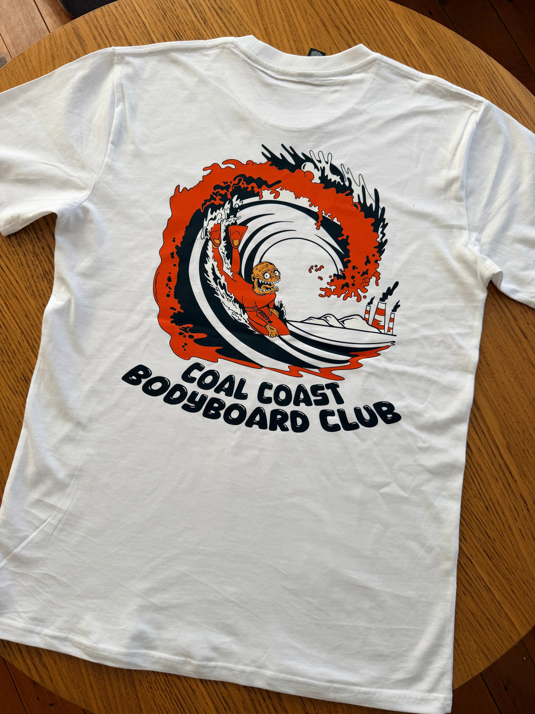 Coal Coast Bodyboard Club Illustration T-Shirt (Limited Edition)