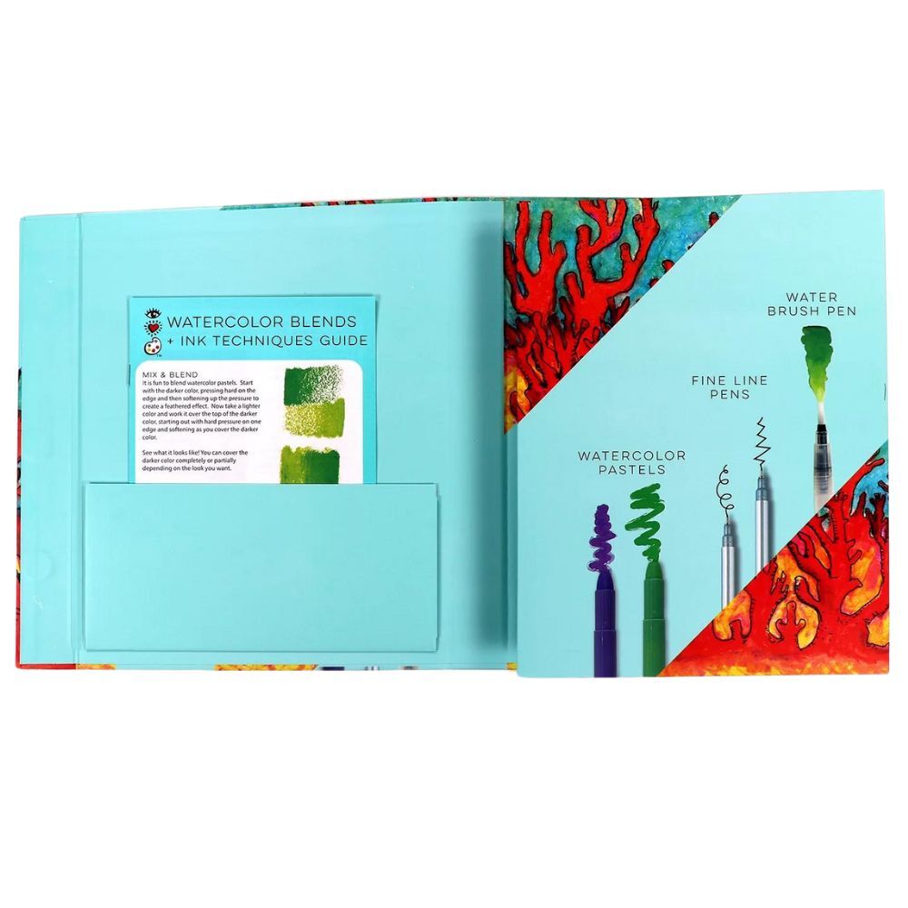 I Heart Art Mash Up Art Pack Watercolour Blends & Ink