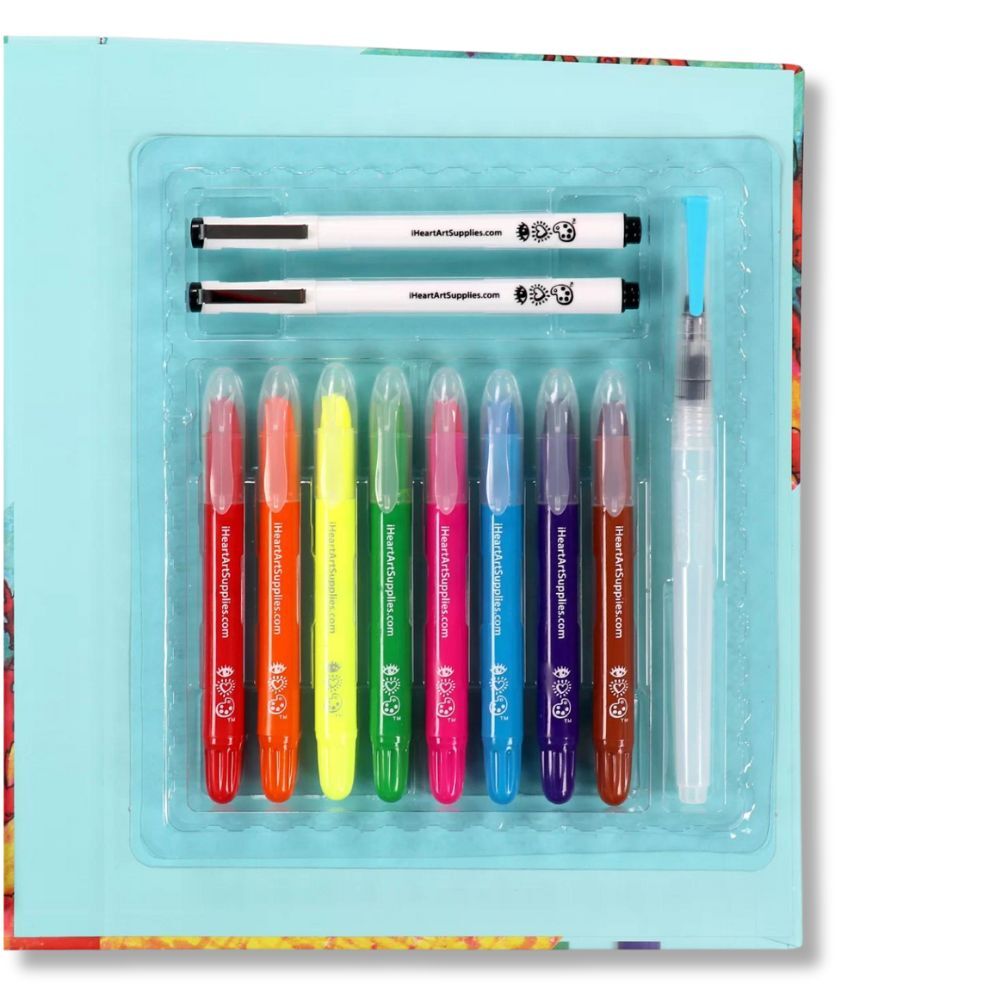 I Heart Art Mash Up Art Pack Watercolour Blends & Ink