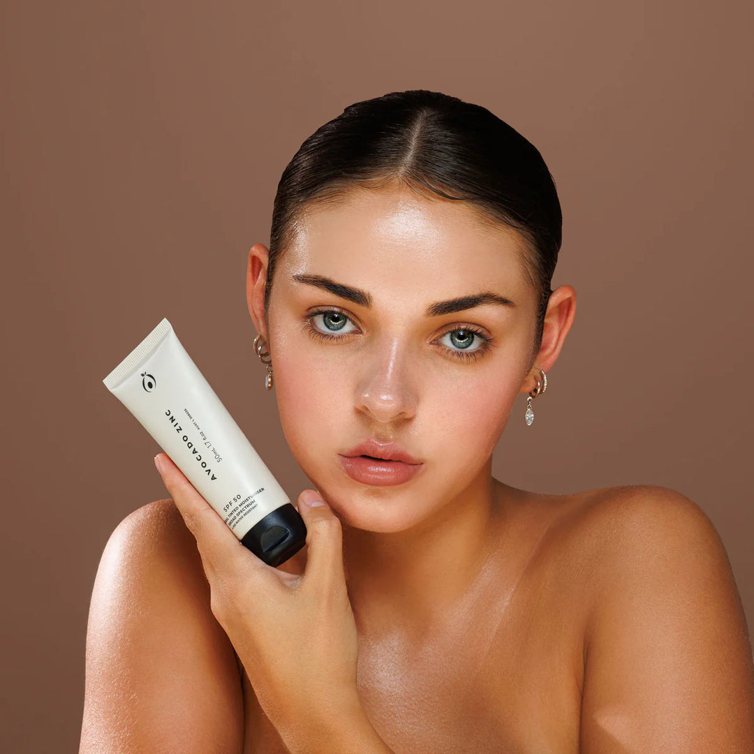 Avocado Zinc Spf 50 Natural Tinted Moisturiser