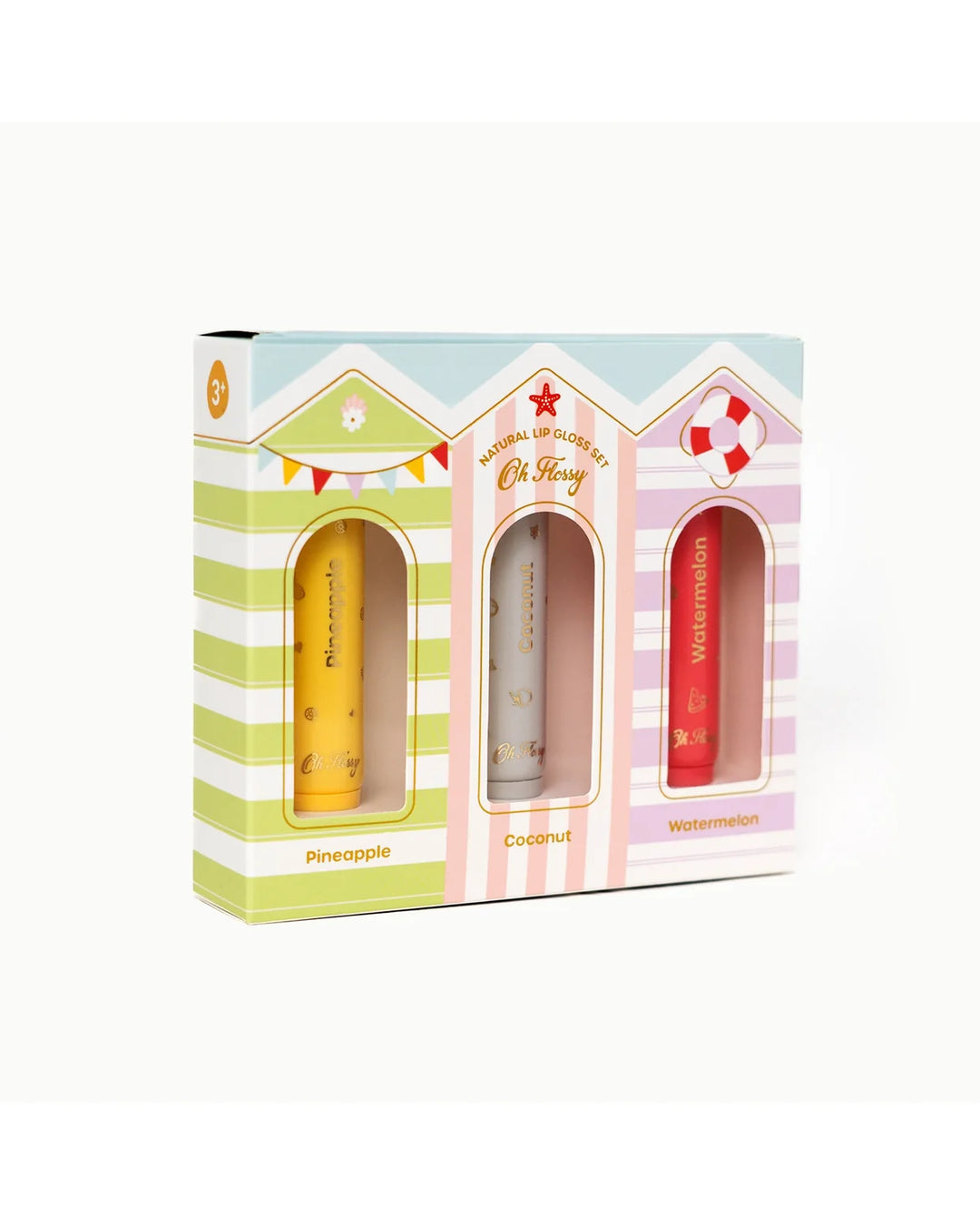 Oh Flossy Beach Club Natural Lip
Gloss Set