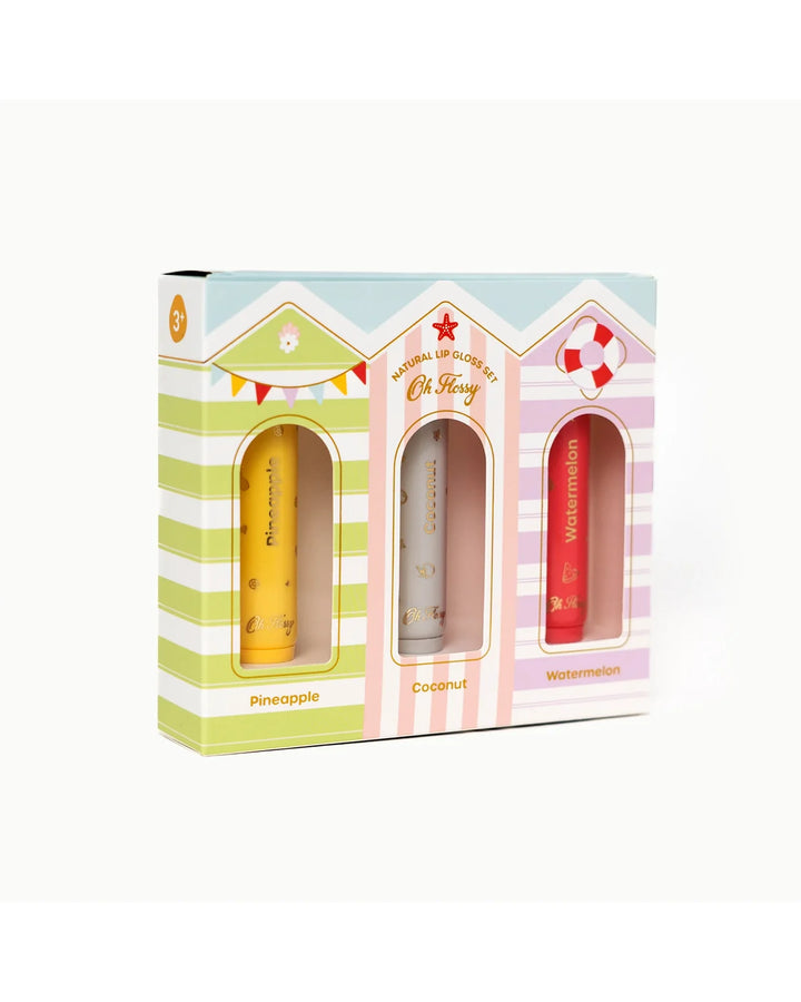 Oh Flossy Beach Club Natural Lip
Gloss Set