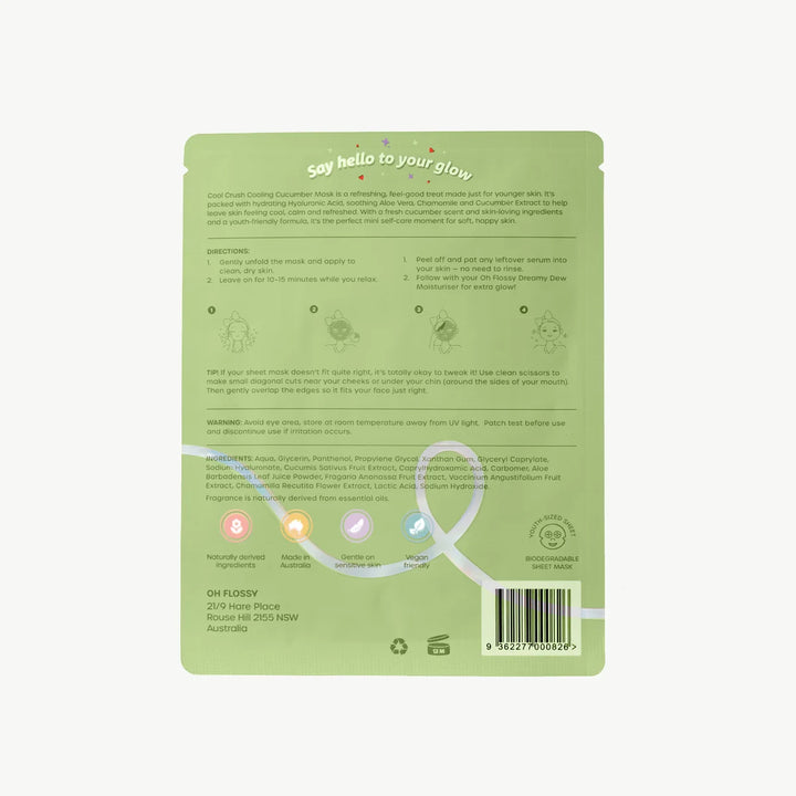 Oh Flossy Skincare - Skin Squad Sheet Mask Trio