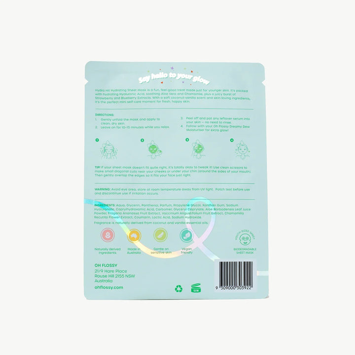 Oh Flossy Skincare - Skin Squad Sheet Mask Trio