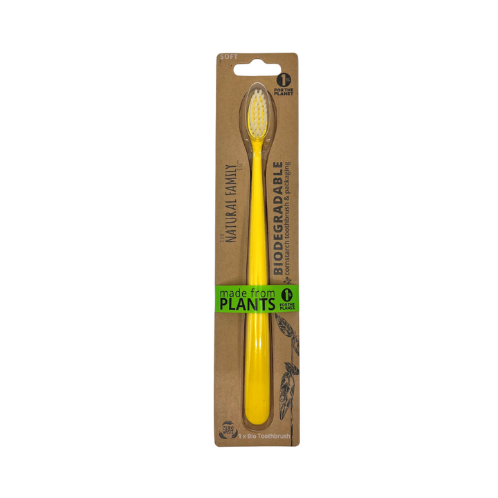 Jack N' Jill Kids & Adults Toothbrush - Soft Neon