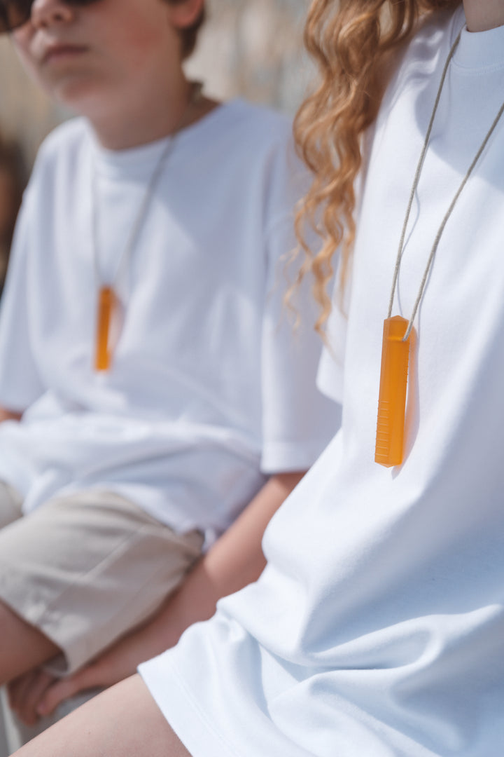 The Santo Natural Rubber Sensory Necklace