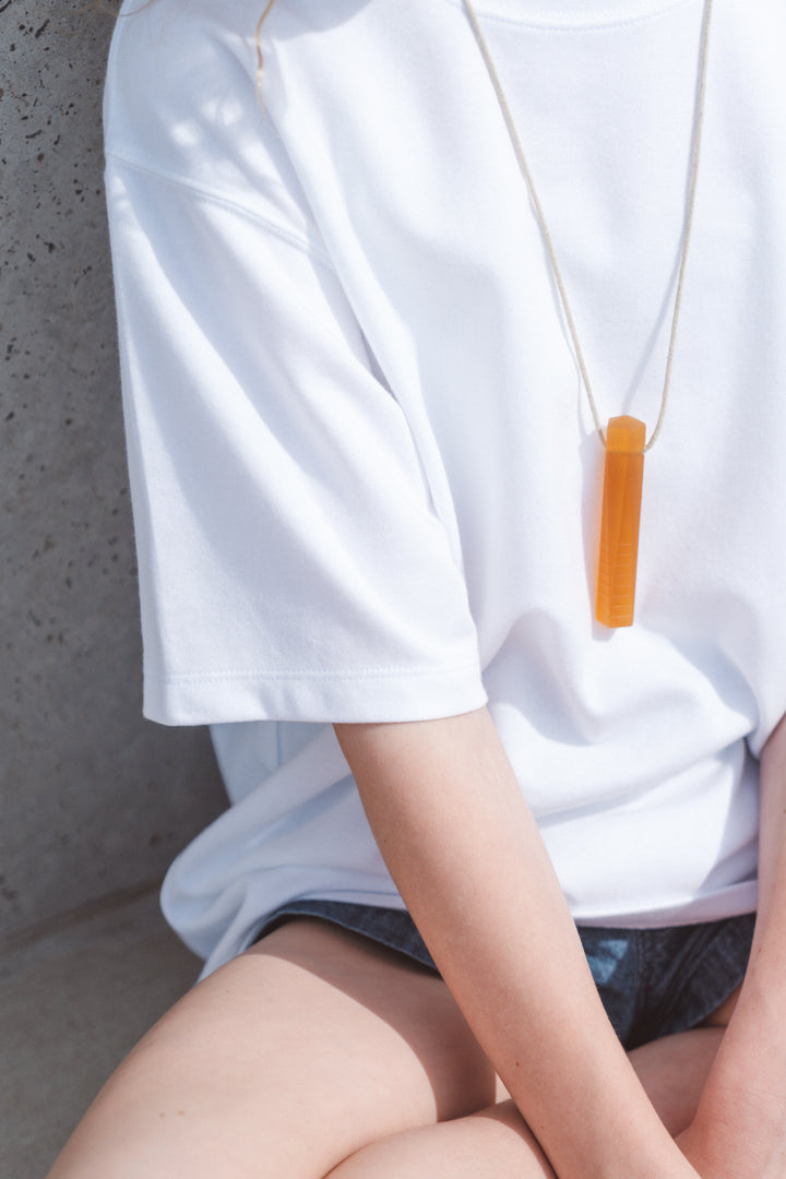 The Santo Natural Rubber Sensory Necklace