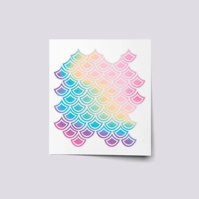 Ducky Street Scales Temporary Tattoos