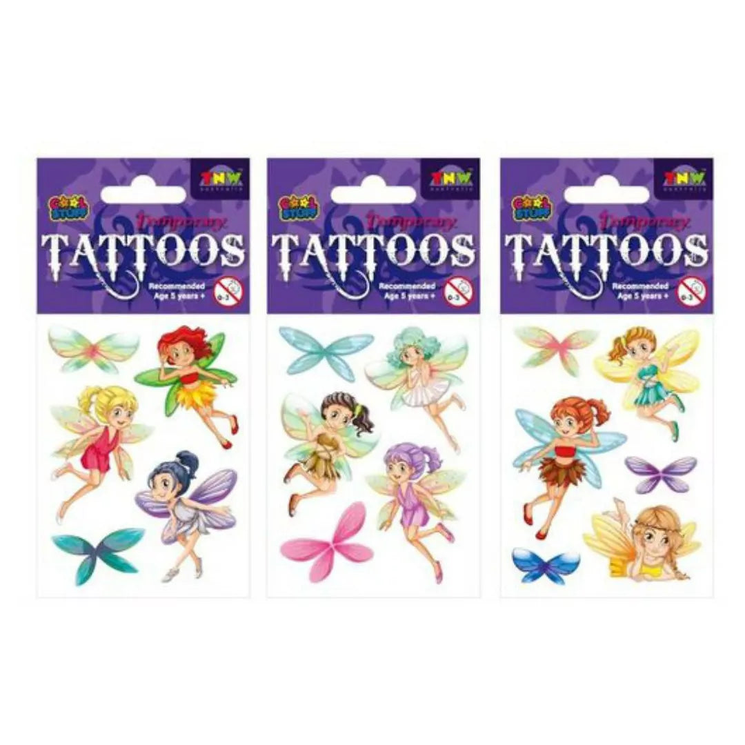 Fairies Temporary Tattoos (Assorted)