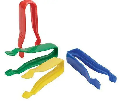 Jumbo Tweezers - Fine Motor Skills & Sensory Play (4 Pack)