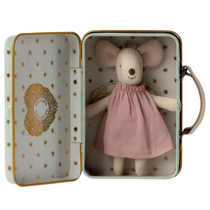 Maileg Mouse Angel in Suitcase