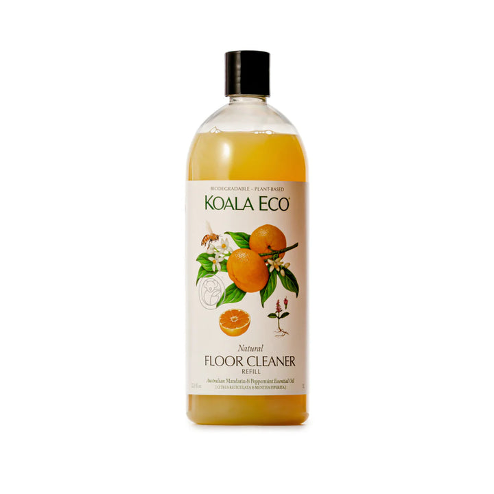 Koala Eco Mandarin, Peppermint Essential Oil Floor Cleaner - Refill
