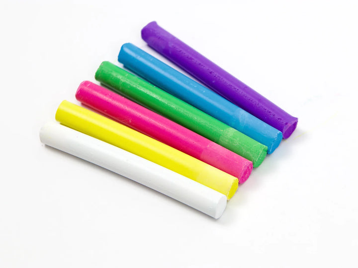 Nihon Rikagaku Slim School Chalk Set of 6