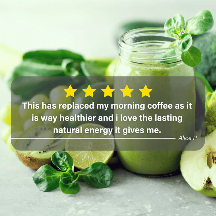 Nootropic GREENS+ ENERGY Tropical Fruits Flavour (15 Serves)