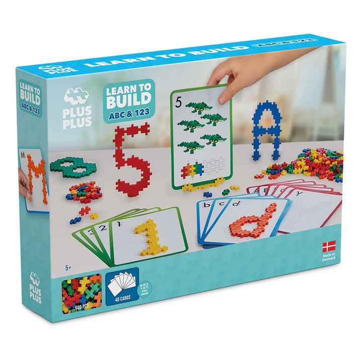 Plus Plus Toys Learn To Build ABC & 123