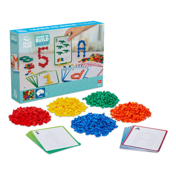 Plus Plus Toys Learn To Build ABC & 123