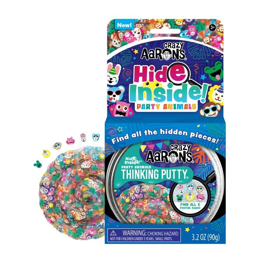 Crazy Aaron's Hide Inside Putty - Party Animals